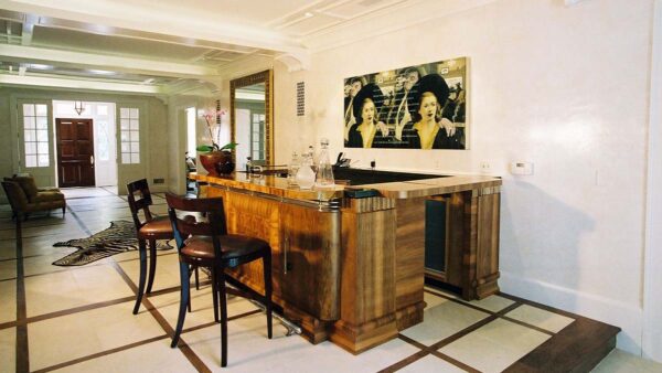 Handcrafted kitchen bar