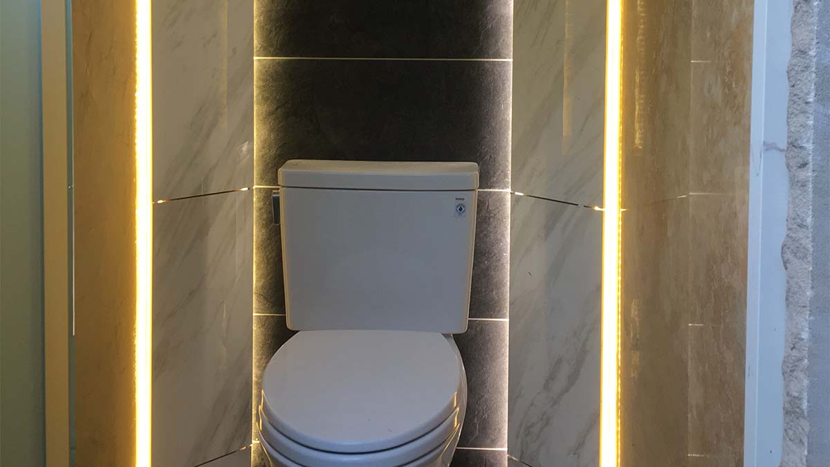 Handcrafted Bathroom Architectural Feature